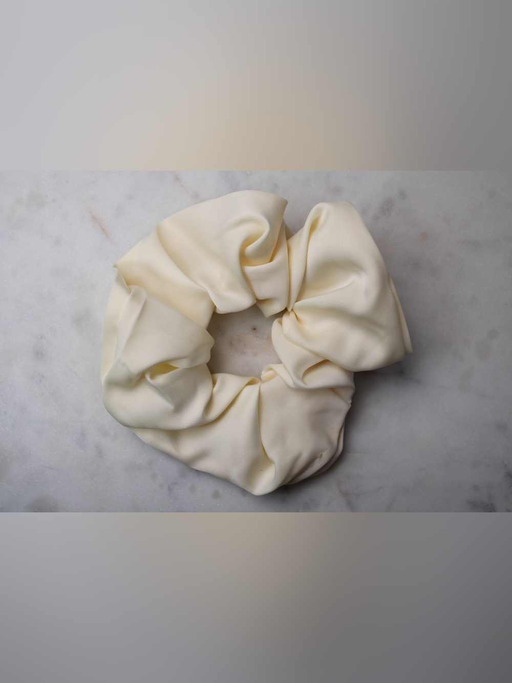 The Cream Puff Scrunchie